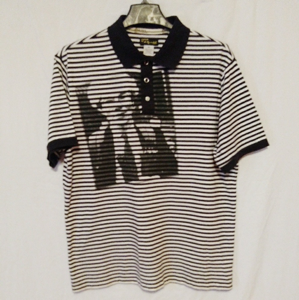 Paul Frank for Andy Warhol Polo Collar Mens Sz M